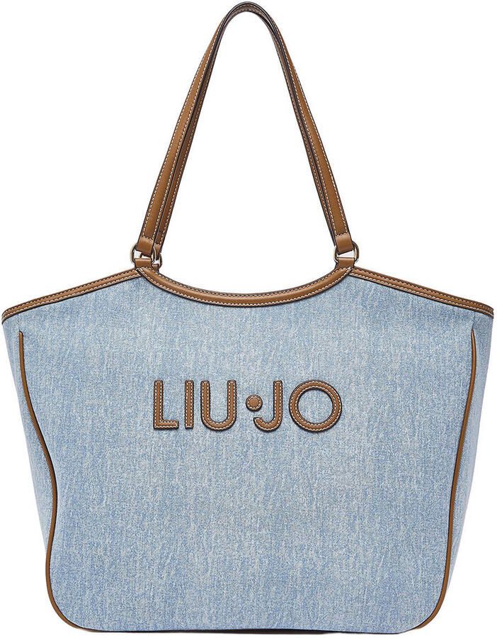 Liu Jo denim shopper blauw