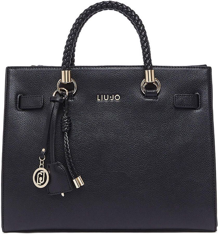 Liu Jo White Handtas met labelapplicatie model 'MANHATTAN'
