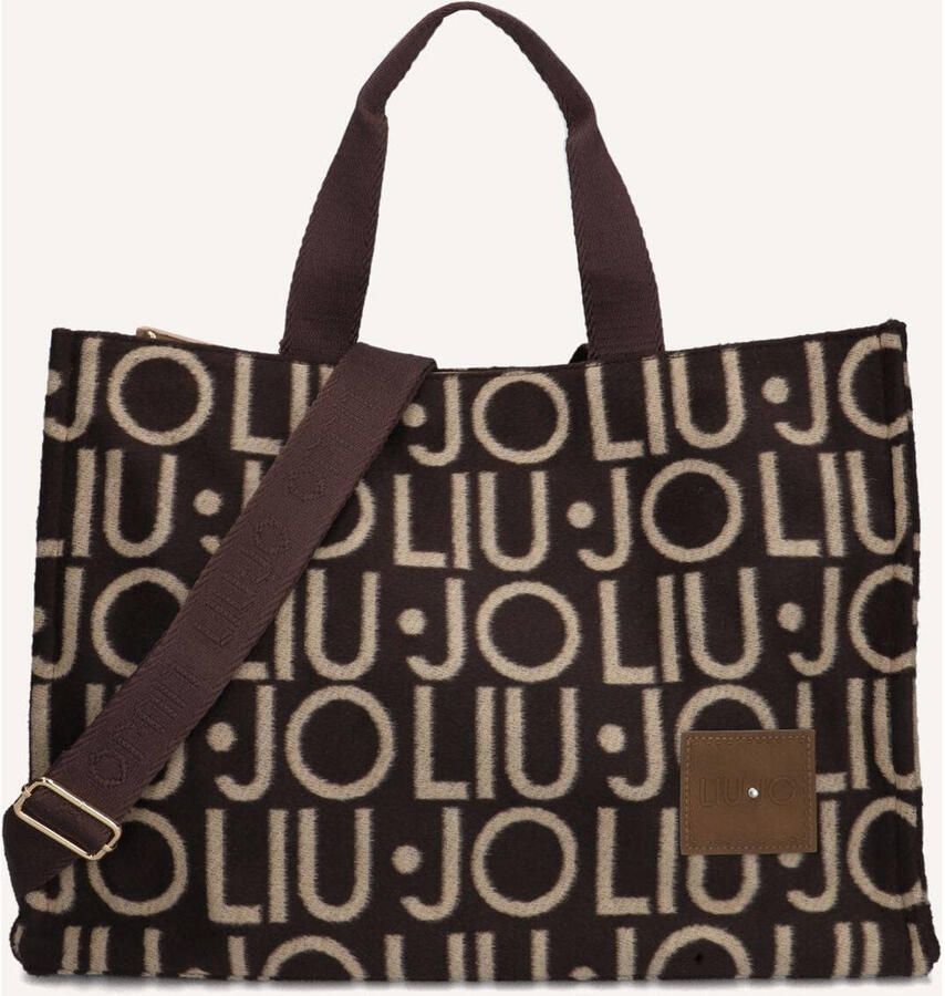 Liu Jo Schoudertassen Logo Bag Bruin - Foto 1