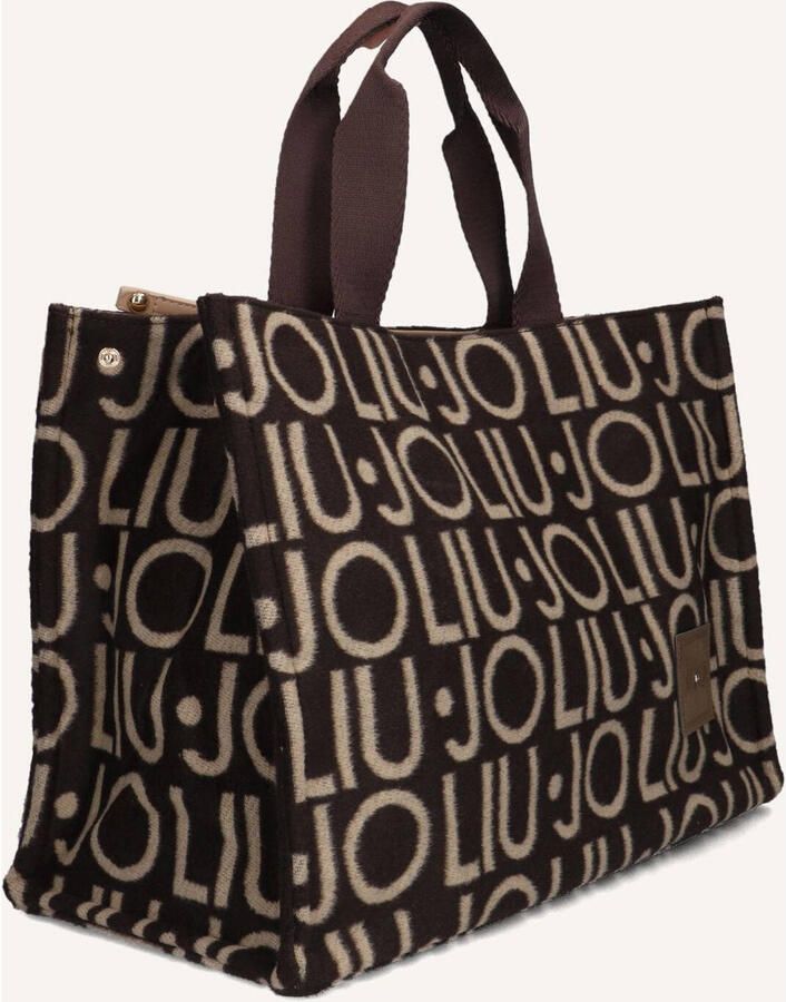 Liu Jo Schoudertassen Logo Bag Bruin - Foto 2