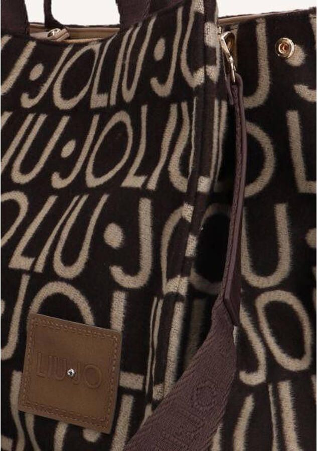 Liu Jo Schoudertassen Logo Bag Bruin - Foto 3