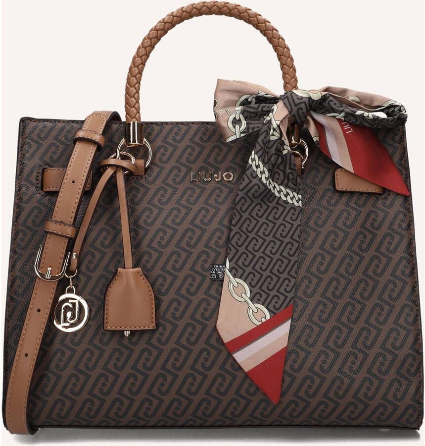 Liu Jo Schoudertassen Manh Shopping Bag Bruin