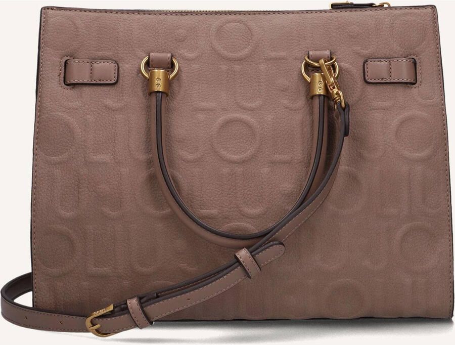 Liu Jo White Tote tas met all-over logodetail model 'Manhattan' - Foto 3