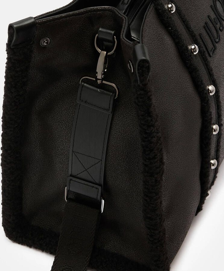 Liu Jo White Tote bag met labelstitching