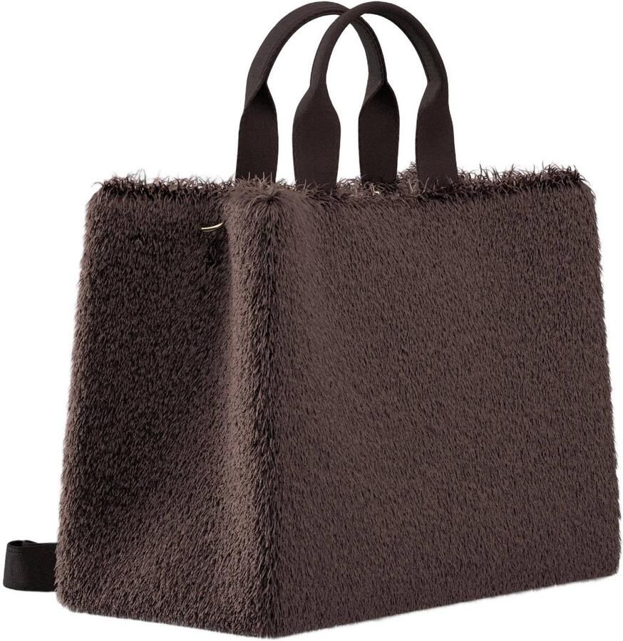 Liu Jo shopper van imitatiebont donkerbruin - Foto 3