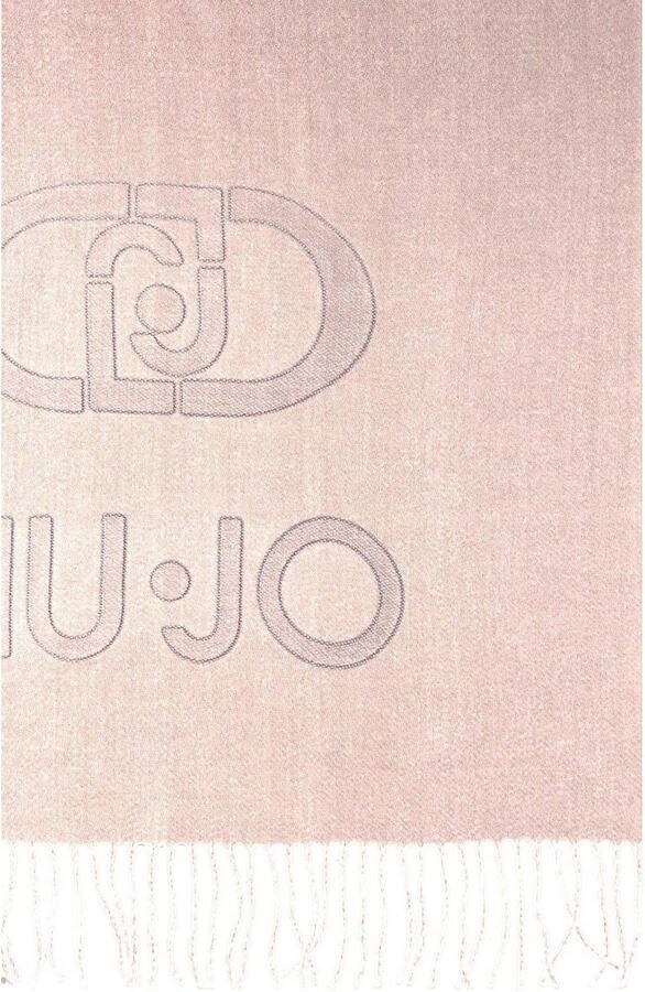 Liu Jo Sjaal STOLA OVAL MONOGRAM EMBOSSED 2F5023 T0300