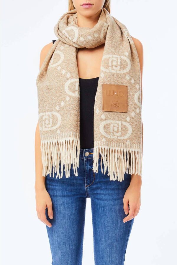 Liu Jo Sjaal STOLA MAXI OVAL 2F5038 T0300 - Foto 2