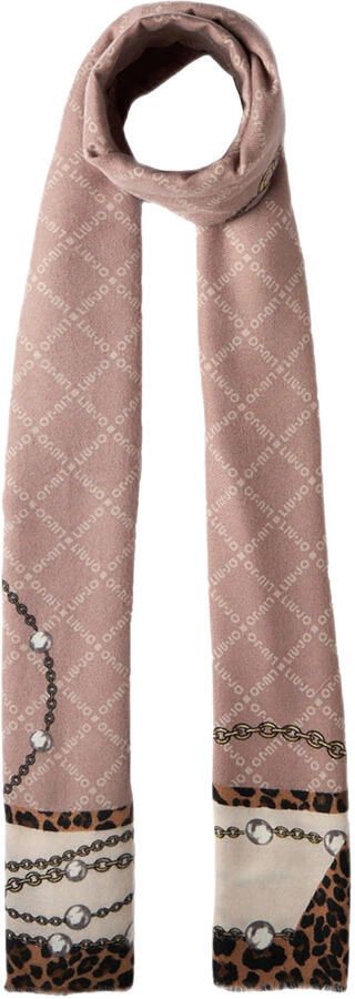 Liu Jo Sjaal ECS STOLA PEARLS ANIMAL 70X180 2F5081 T0300 - Foto 3