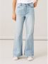 LMTD high waist bootcut jeans NLFTIZZA light blue denim Blauw Effen 140 - Thumbnail 1