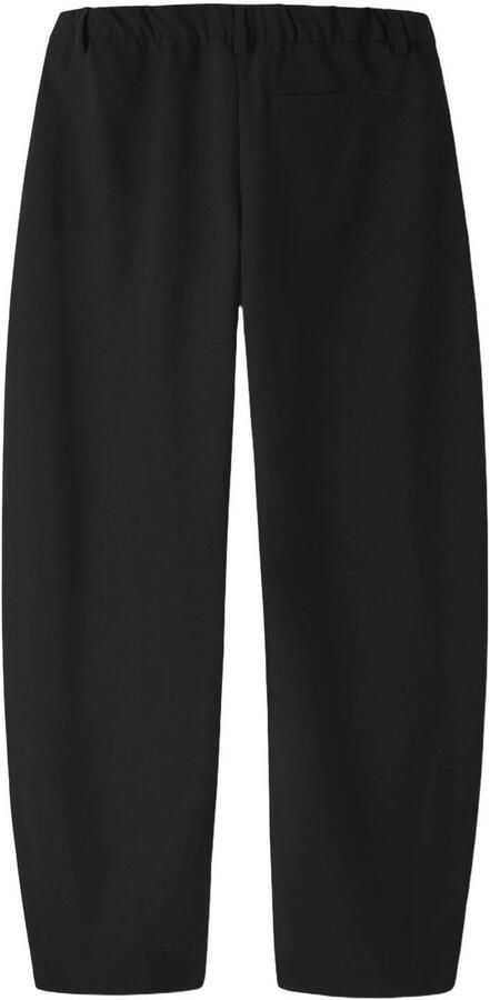 LMTD casual broek met plooien zwart Meisjes Polyester Effen - Foto 3