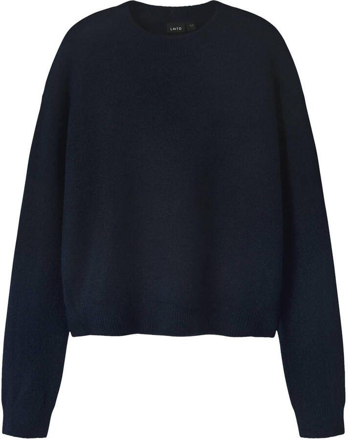 LMTD gebreide trui donkerblauw
