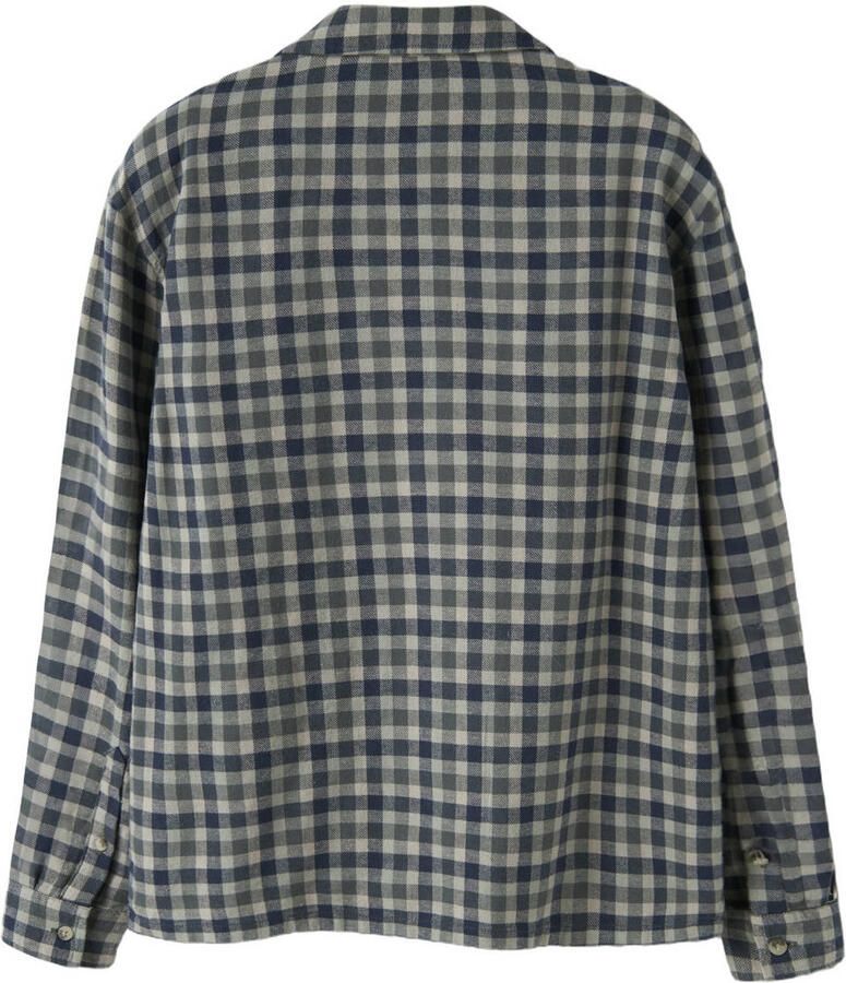 LMTD geruit overshirt donkerblauw - Foto 2