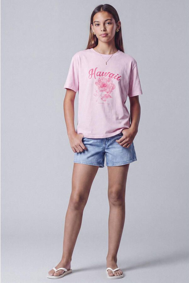 LMTD mom short light blue denim - Foto 2