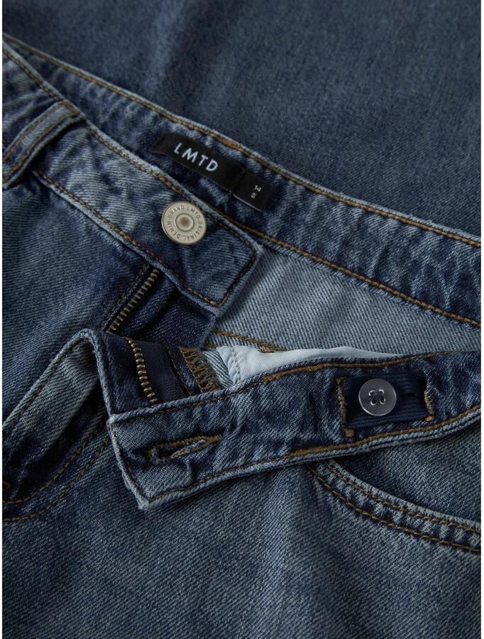 LMTD NLFBETT wide leg jeans donkerblauw - Foto 2