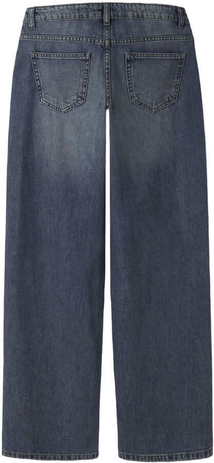 LMTD NLFBETT wide leg jeans donkerblauw - Foto 3
