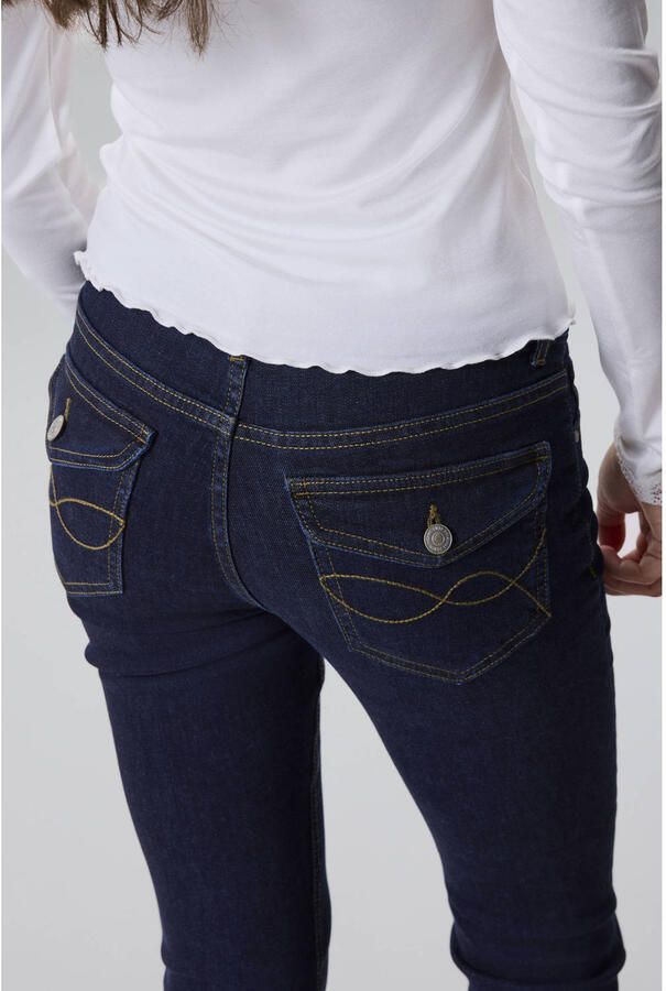 LMTD NLFBLIBLING flared jeans donkerblauw - Foto 3