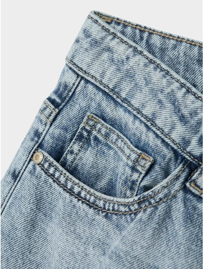 LMTD NLMBEX loose fit jeans lichtblauw - Foto 2