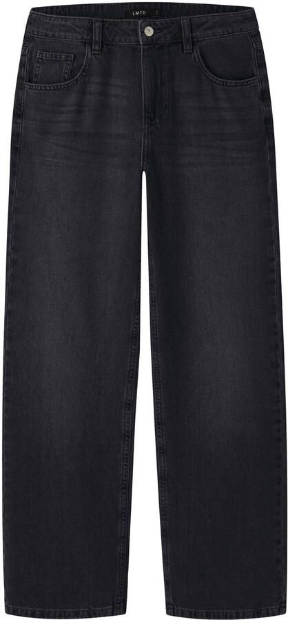 LMTD NLMBEX loose fit jeans zwart