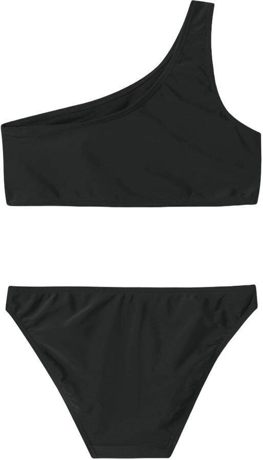 LMTD one shoulder crop bikini zwart - Foto 3