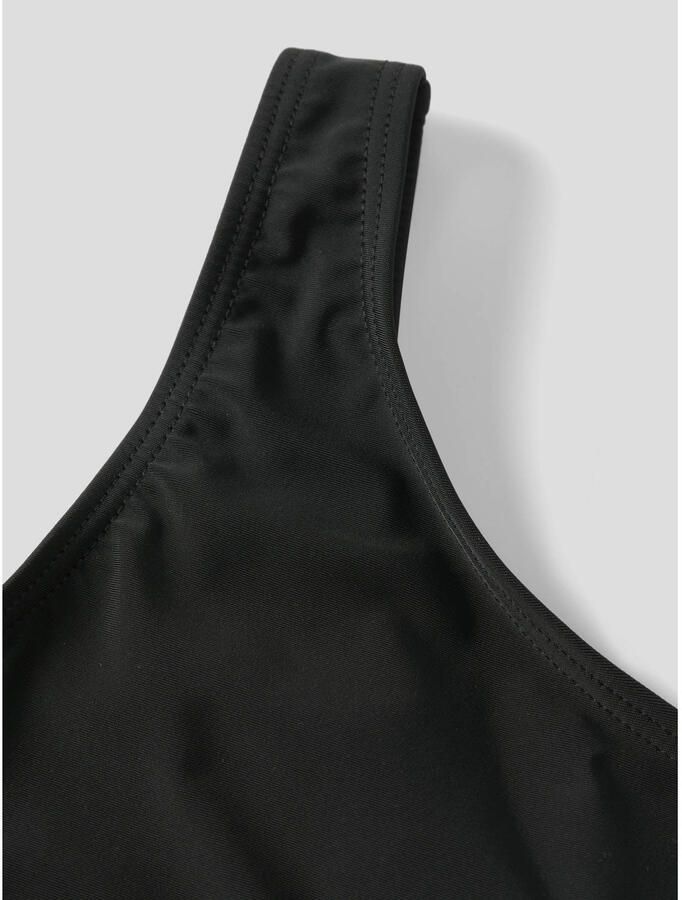 LMTD one shoulder crop bikini zwart - Foto 2