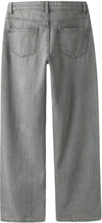 LMTD regular fit wide leg jeans grijs - Foto 2