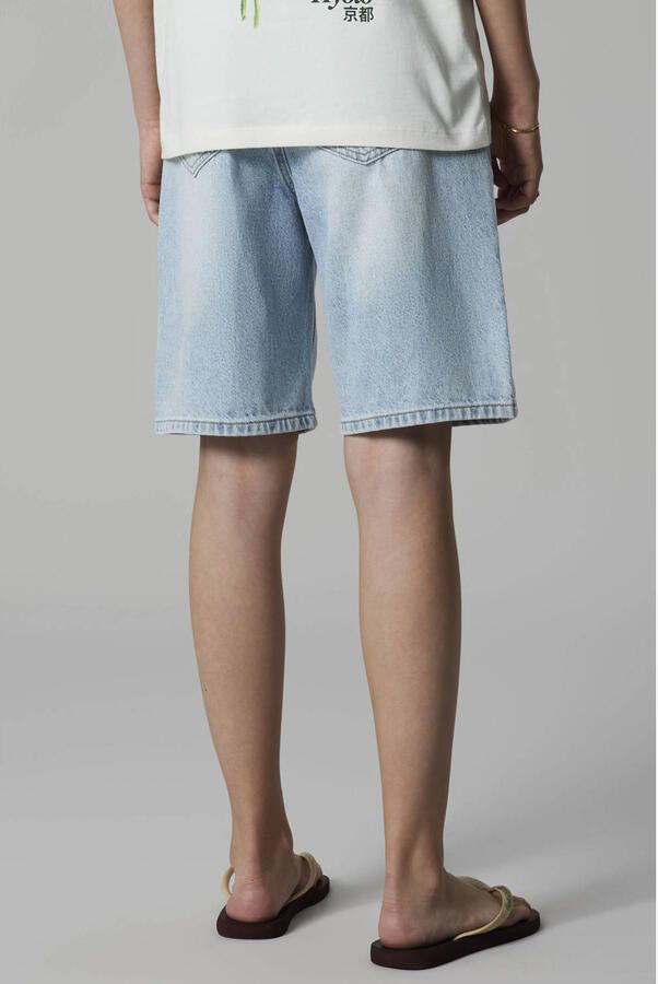 LMTD regular waist short light blue denim - Foto 3