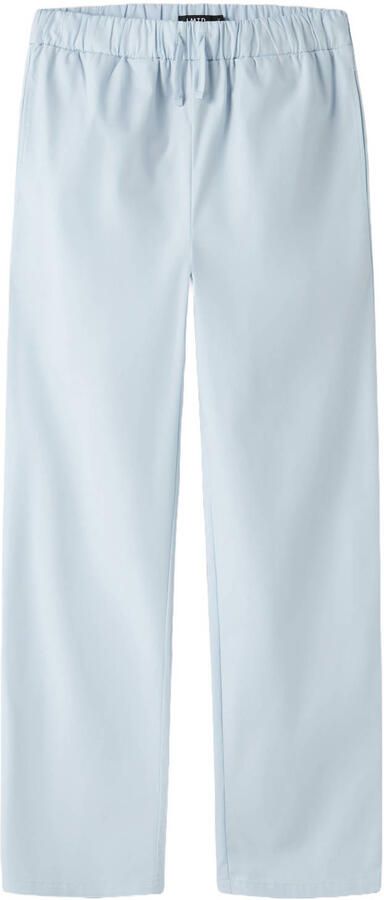 LMTD straight casual broek lichtblauw