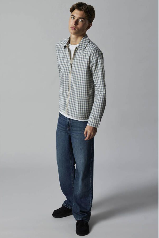 LMTD straight leg jeans donkerblauw