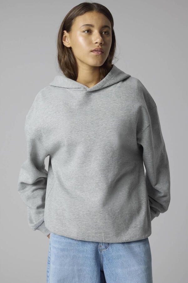 LMTD sweat oversized hoodie grijs