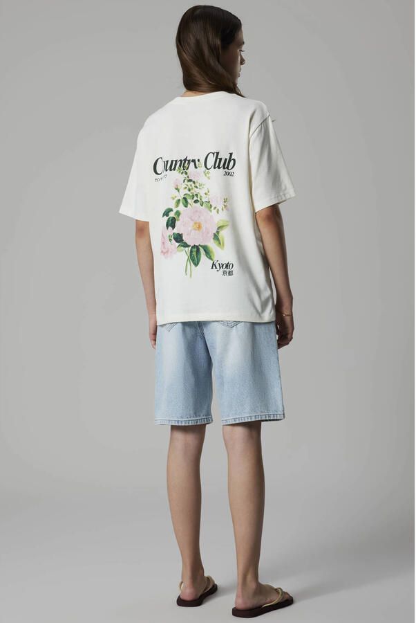 LMTD T-shirt met backprint wit - Foto 2