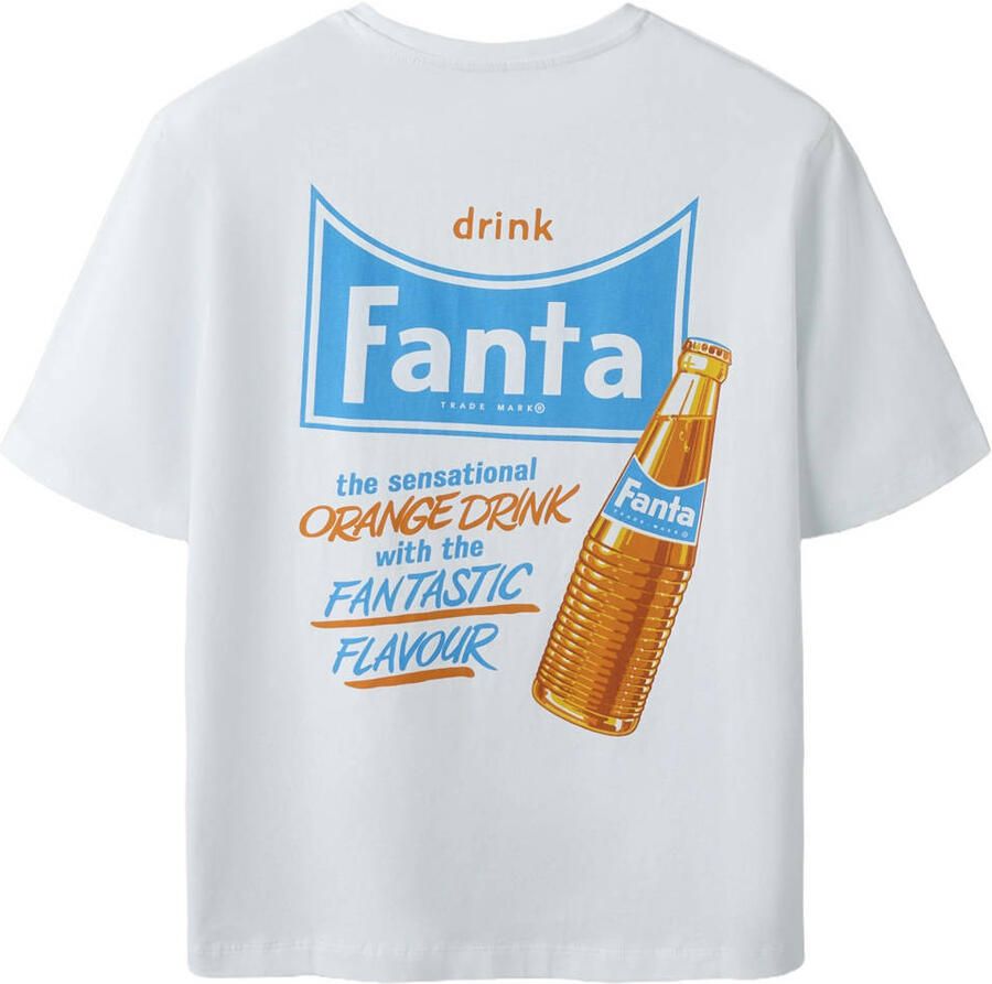 LMTD T-shirt met backprint wit - Foto 2