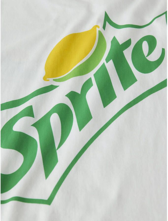 LMTD T-shirt met backprint wit - Foto 3