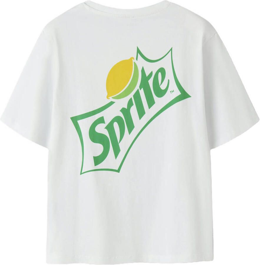 LMTD T-shirt met backprint wit - Foto 2