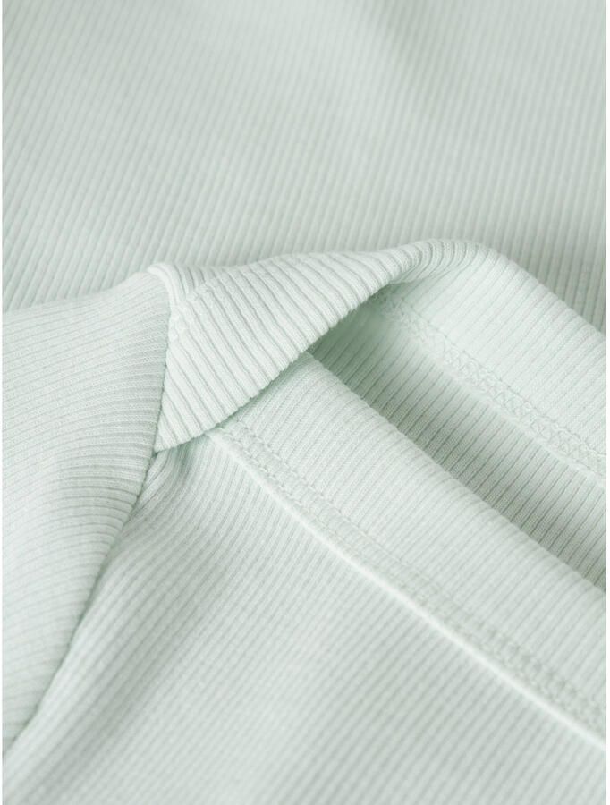 LMTD T-shirt met textuur mintgroen