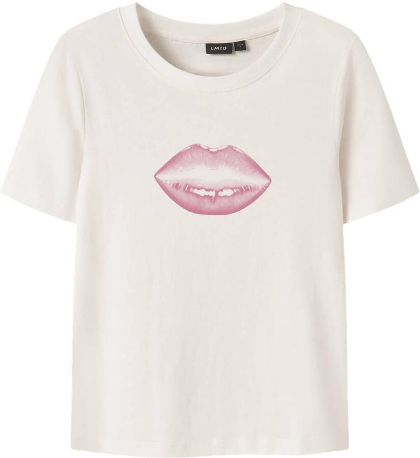 LMTD T-shirt wit