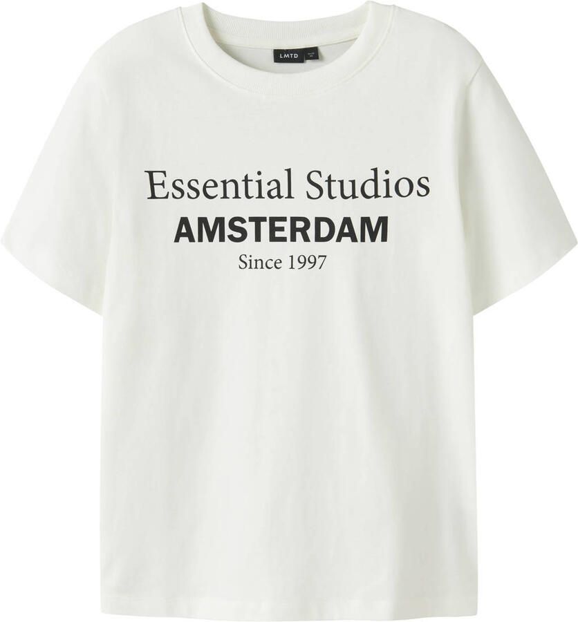 LMTD T-shirt wit
