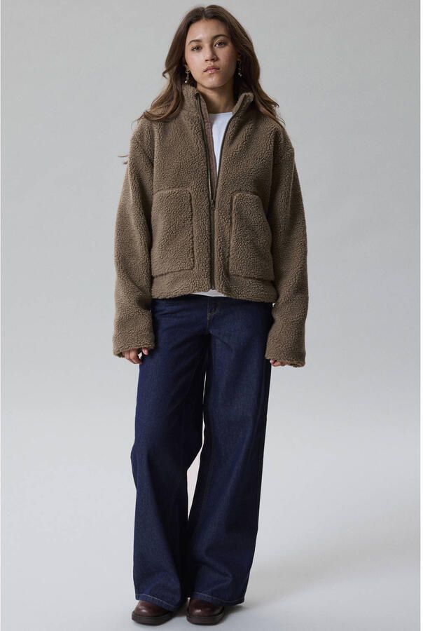 LMTD teddy jas taupe - Foto 3
