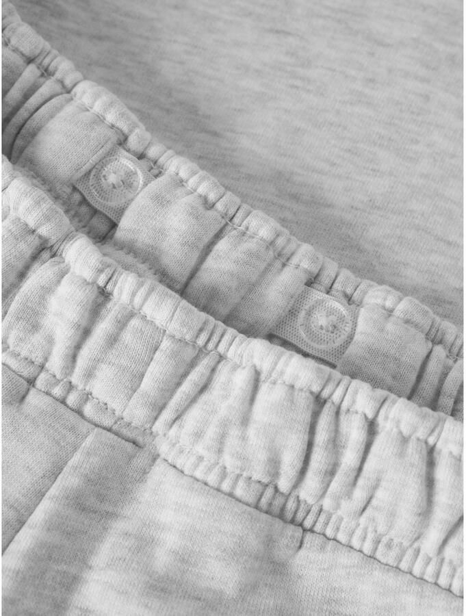 LMTD wide leg gemêleerde joggingbroek lichtgrijs - Foto 2