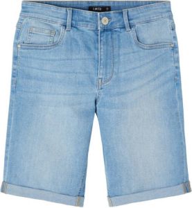 LMTD regular fit jeans bermuda NLMTOMO light denim