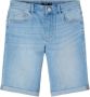 LMTD regular fit jeans bermuda NLMTOMO light denim short Blauw Jongens Stretchdenim 152 - Thumbnail 1