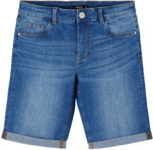 LMTD regular fit jeans bermuda NLMTOMO stonewashed