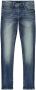 LMTD skinny jeans NLMPILOU stonewashed Blauw Jongens Denim Effen 140 - Thumbnail 1