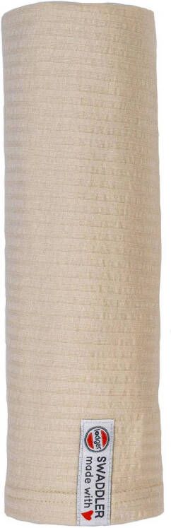 Lodger hydrofiele doek 120x120 cm Seersucker Birch Hydrofiele luiers Ecru