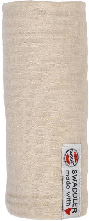 Lodger hydrofiele doek 70x70 cm Seersucker Birch Hydrofiele luiers Ecru