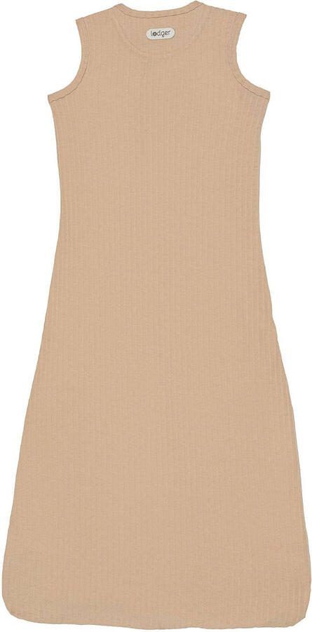Lodger baby zomer slaapzak Seersucker Beige Babyslaapzak Effen 50 62 - Foto 3