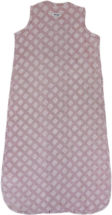 Lodger baby zomer slaapzak Tribe Muslin Rose Babyslaapzak Paars All over print 50 62