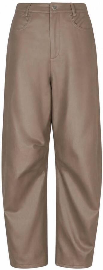 Lofty Manner barrel broek taupe - Foto 2