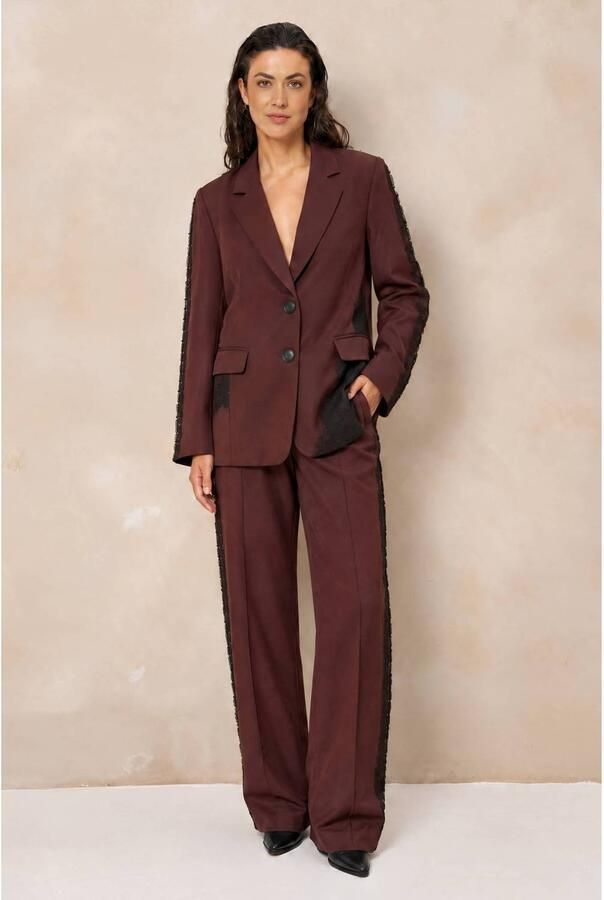 Lofty Manner blazer bordeaux - Foto 2