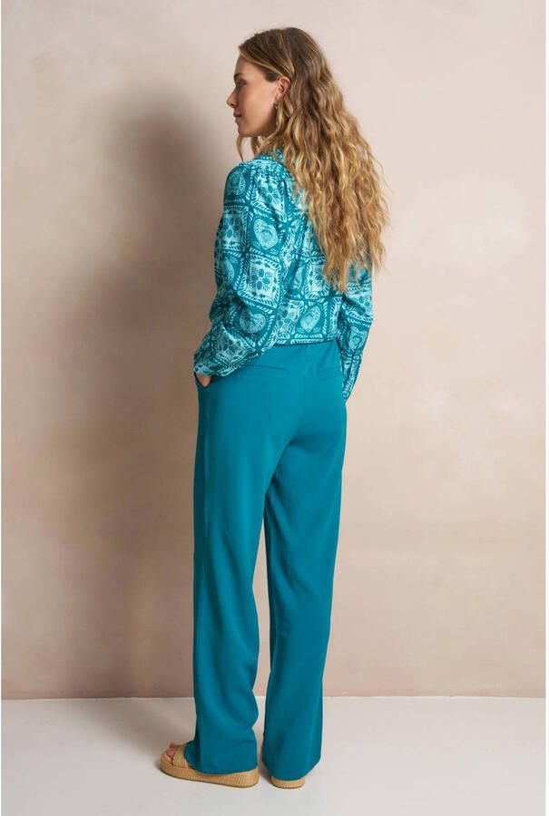 Lofty Manner blouse blauw - Foto 2