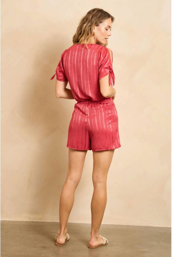 Lofty Manner blousetop koraalrood - Foto 2